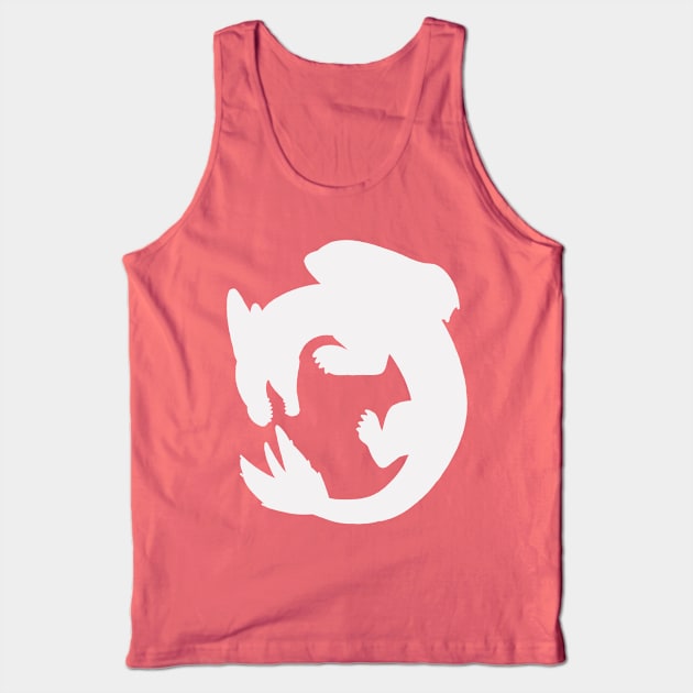 How to Train Your Dragon Lightfury Dragon Logo Tank Top by panther-star